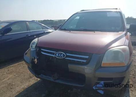 2008 Kia Sportage Lx from USA, damaged, VIN KNDJF724287508646